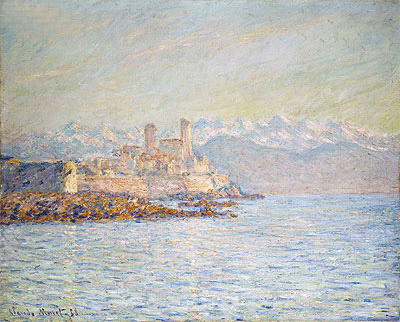 The Old Fort at Antibes, 1888 | Claude Monet | Gemälde Reproduktion