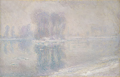 Ice Floes, 1893 | Claude Monet | Painting Reproduction