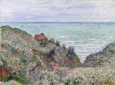 Cabin of the Customs Watch, 1882 | Claude Monet | Painting Reproduction