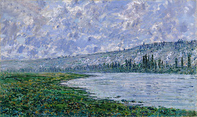 The Seine at Vetheuil | Claude Monet | Painting Reproduction
