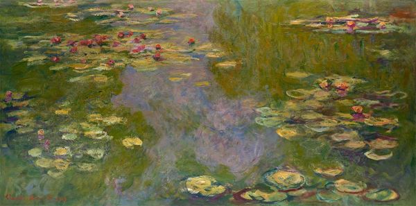 Water Lilies, 1919 | Claude Monet | Gemälde Reproduktion