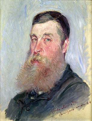 Portrait of an English Painter, Bordighera, 1884 by Claude Monet | Painting Reproduction