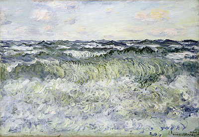 Seascape, 1881 | Claude Monet | Gemälde Reproduktion