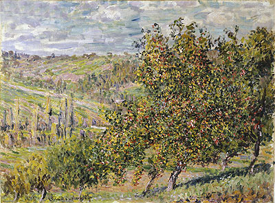 Apple Blossom, 1878 | Claude Monet | Gemälde Reproduktion