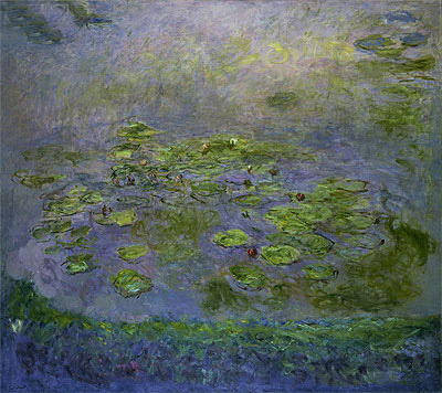 Nympheas (Water Lilies), c.1914/17 | Claude Monet | Gemälde Reproduktion