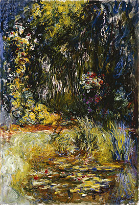 Corner of a Pond with Water Lilies, 1918 | Claude Monet | Painting Reproduction