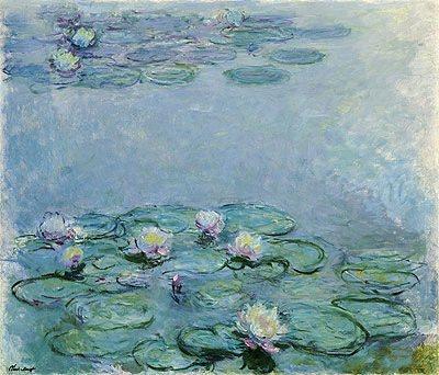 Water Lilies, n.d. | Claude Monet | Gemälde Reproduktion