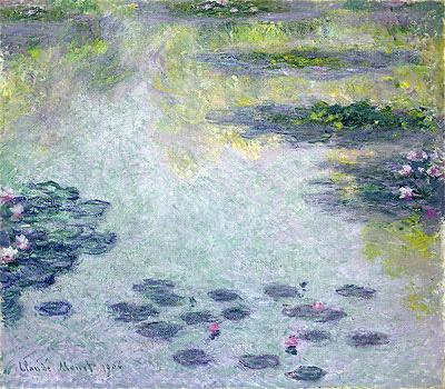 Water Lilies, 1906 | Claude Monet | Gemälde Reproduktion