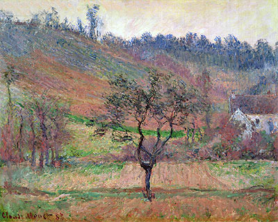 das Tal von Falaise, Calvados, Frankreich, 1883 | Claude Monet