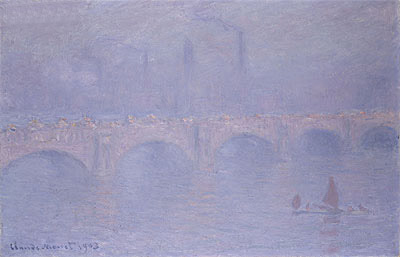Waterloo Bridge, Hazy Sunshine, 1903 | Claude Monet | Gemälde Reproduktion