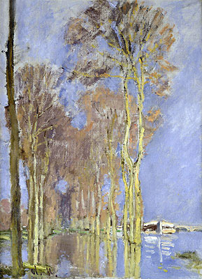Flood, n.d. | Claude Monet | Painting Reproduction
