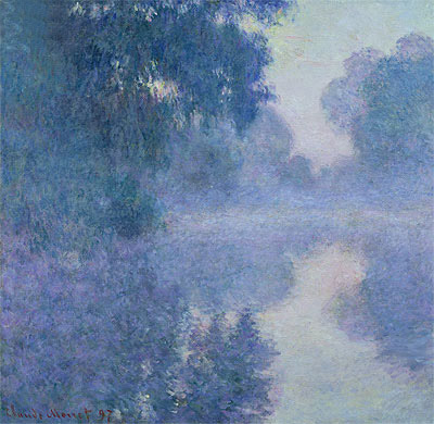 Branch of the Seine near Giverny, 1897 | Claude Monet | Gemälde Reproduktion