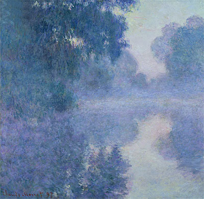 Branch of the Seine near Giverny | Claude Monet | Painting Reproduction