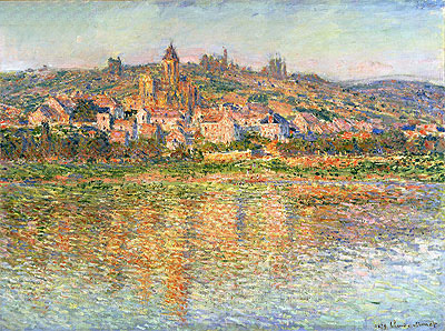 Vetheuil in Summertime | Claude Monet | Painting Reproduction