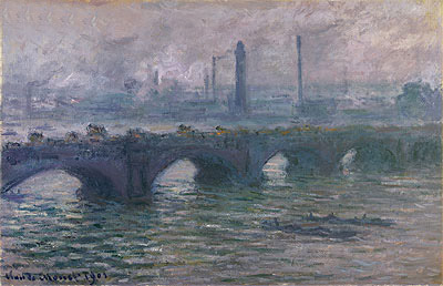 Waterloo Bridge, 1901 | Claude Monet | Gemälde Reproduktion