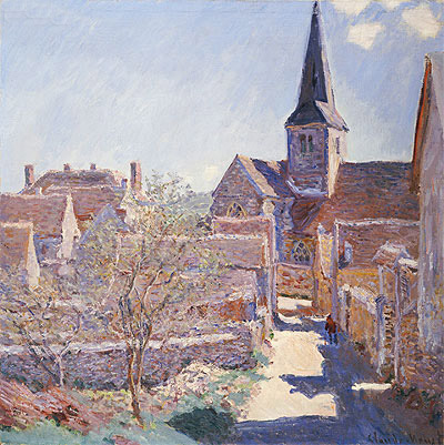 Bennecourt, 1885 | Claude Monet | Painting Reproduction