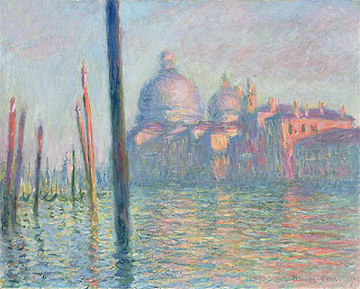 Grand Canal, Venice, 1908 | Claude Monet | Gemälde Reproduktion
