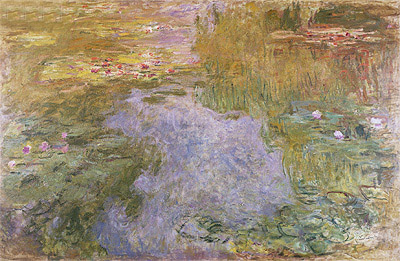 Water Lilies, 1919 | Claude Monet | Gemälde Reproduktion
