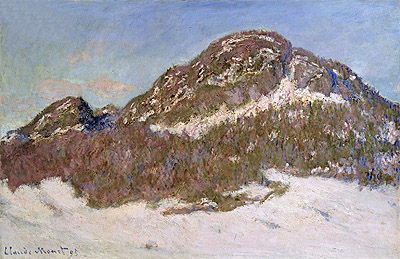 Mount Kolsaas in Sunlight, 1895 | Claude Monet | Painting Reproduction