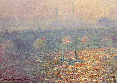 Waterloo Bridge, 1900 | Claude Monet | Painting Reproduction