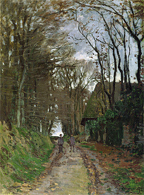 Path in Normandy, n.d. | Claude Monet | Gemälde Reproduktion