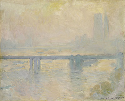 Charing Cross Bridge, 1899 | Claude Monet | Gemälde Reproduktion