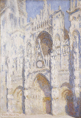 Rouen Cathedral, Afternoon (The Portal, Full Sunlight), 1894 | Claude Monet | Painting Reproduction