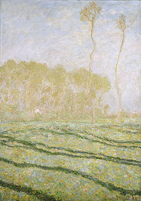 Spring Countryside at Giverny, 1894 | Claude Monet | Painting Reproduction