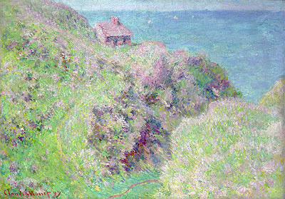 Customs House at Varengeville, 1897 | Claude Monet | Painting Reproduction