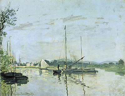 Argenteuil, 1872 | Claude Monet | Gemälde Reproduktion