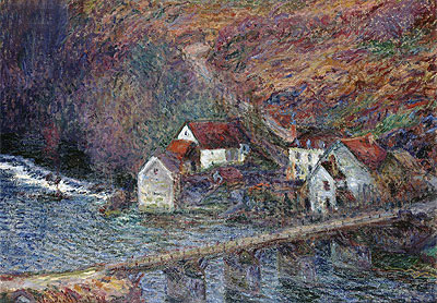The Bridge at Vervy, 1889 | Claude Monet | Gemälde Reproduktion