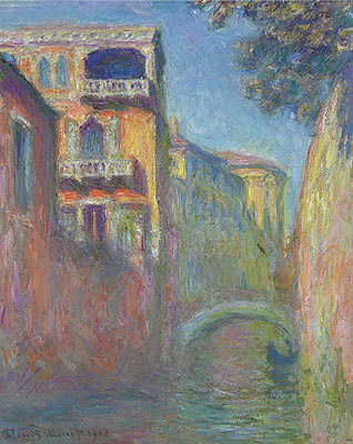 Venedig - Rio de Santa Salute | Claude Monet | Gemälde Reproduktion