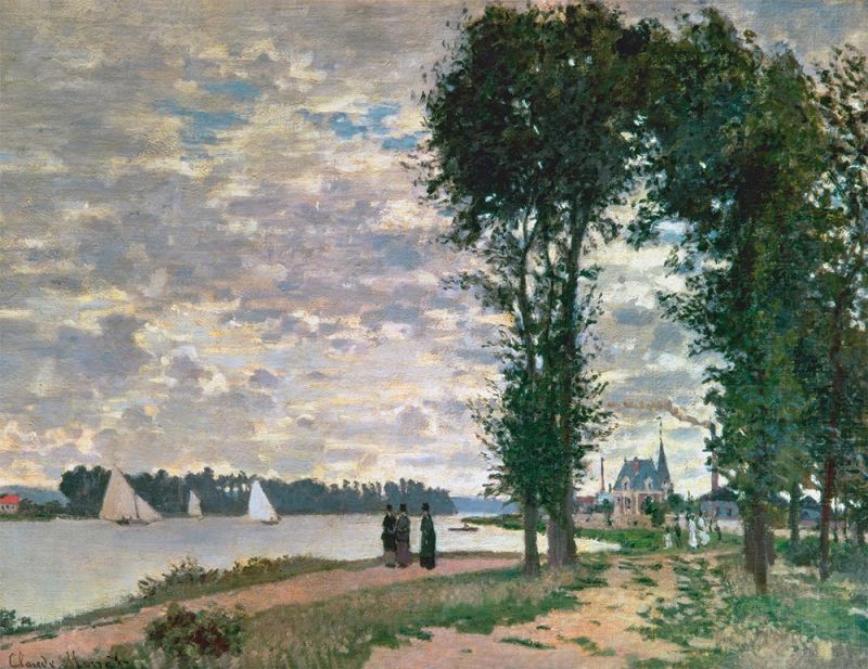 The Banks of the Seine at Argenteuil | Claude Monet