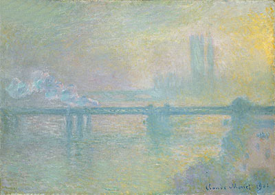 Charing Cross Bridge, London | Claude Monet | Gemälde Reproduktion