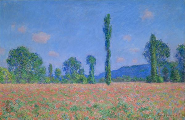 Mohnfeld, Giverny - Claude Monet