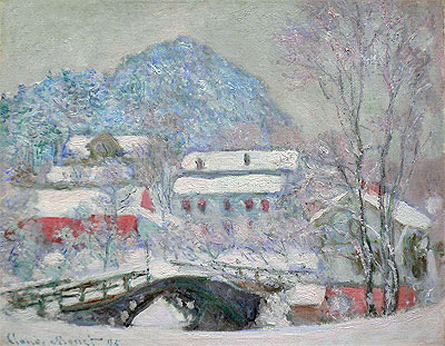 Sandvika, Norwegen | Claude Monet | Gemälde Reproduktion