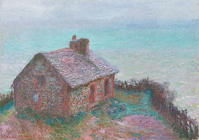 The Customs House at Varengeville, 1897 | Claude Monet | Painting Reproduction