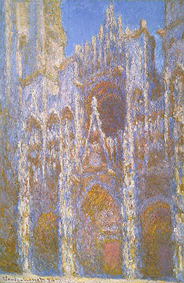 Rouen Cathedral, Facade, 1894 | Claude Monet | Painting Reproduction