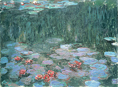 Seerosen | Claude Monet | Gemälde Reproduktion