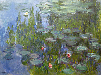 Water Lilies, c.1915 | Claude Monet | Painting Reproduction