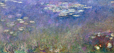 Water Lilies (Agapanthus), c.1915/26 | Claude Monet | Painting Reproduction