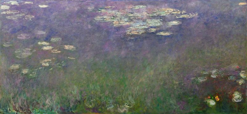 Water Lilies (Agapanthus) | Claude Monet | Painting Reproduction