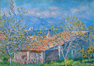 Gardener's House at Antibes, 1888 | Claude Monet | Painting Reproduction
