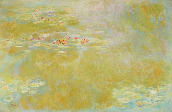 Der Seerosenteich | Claude Monet | Gemälde Reproduktion