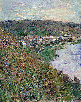 View of Vetheuil, 1880 | Claude Monet | Painting Reproduction