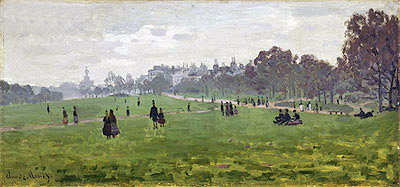 Green Park, London, c.1870/71 | Claude Monet | Painting Reproduction