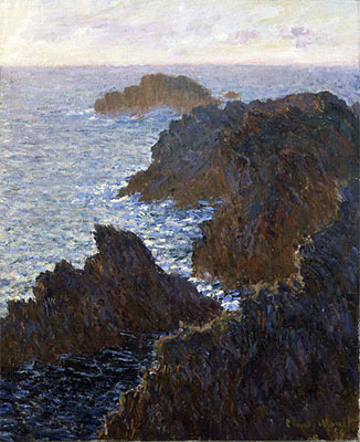 Felsen bei Belle-Île, Port-Domois, 1886 | Claude Monet