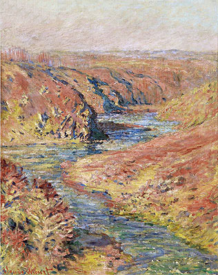 Valley of the Petite Creuse at Fresselines, 1889 | Claude Monet | Gemälde Reproduktion