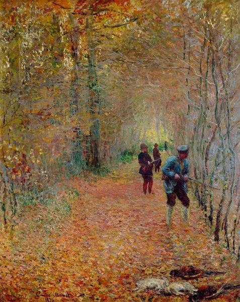 The Hunt | Claude Monet | Painting Reproduction