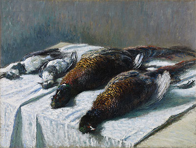 Still Life with Pheasants and Plovers, 1879 | Claude Monet | Gemälde Reproduktion